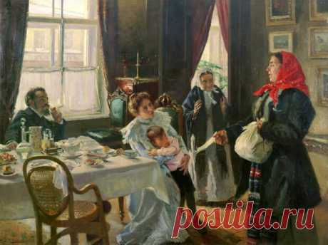 Рецепты русской кухни: 5 суперкаш, которыми баловались наши предки - ПолонСил.ру - социальная сеть здоровья - медиаплатформа МирТесен Овсянка и манка кому угодно могут надоесть хуже горькой редьки, поэтому мы решили собрать для тебя 5 рецептов истинно русских суперкаш, которые можешь варить на завтрак и воображать себя хоть столбовою дворянкой, хоть румяной крестьянкой – на твой выбор. Гурьевская каша В.Е.Маковский. Две матери.