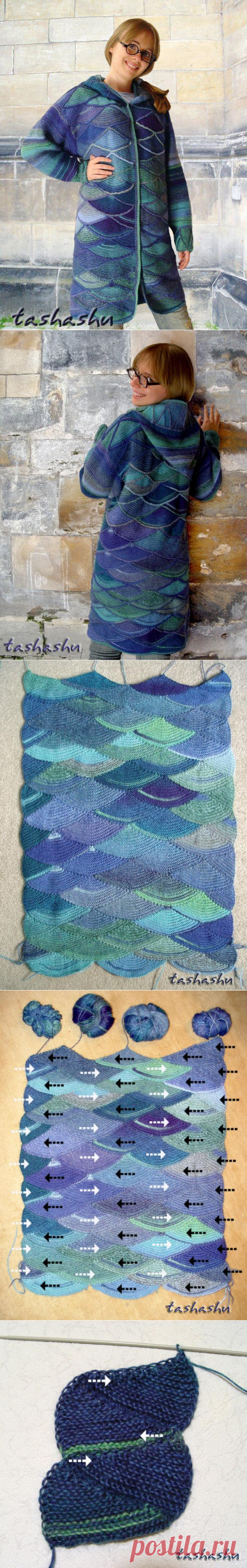 Вяжем сами пальто «Та еще змея!» - Ярмарка Мастеров - ручная работа, handmade