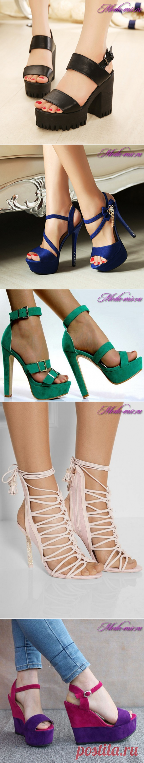 Босоножки 2017 года модные тенденции фото