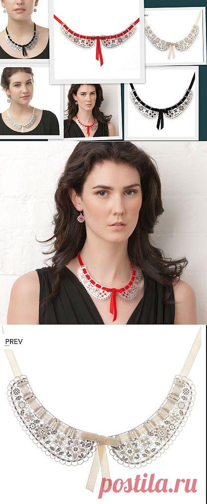 воротнички из стали и лент (Lo) / Украшения и бижутерия / ВТОРАЯ УЛИЦА