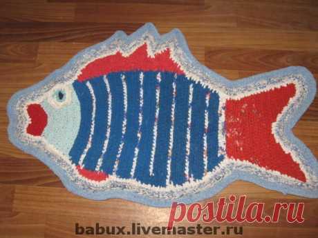 Купить Коврик "Фишка моя" - коврик, развивающий коврик, детский коврик, вязаный коврик, вязание