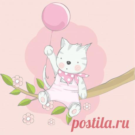 Симпатичная кошка с мультяшным деревом Более миллиона свободных векторов, PSD, фотографии и бесплатные иконки. Эксклюзивные халявы и все графические ресурсы, которые необходимые для ваших проектов