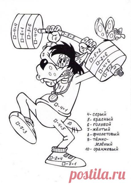 Математические раскраски