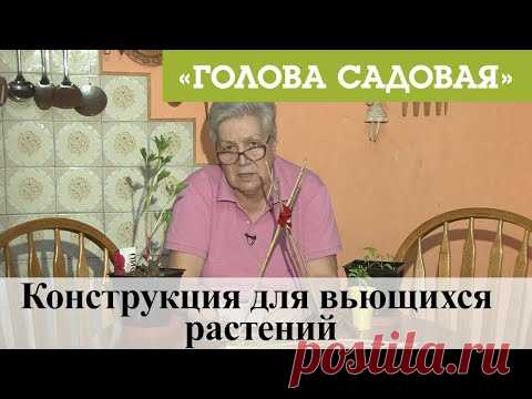 Голова садовая - Конструкция для вьющихся растений