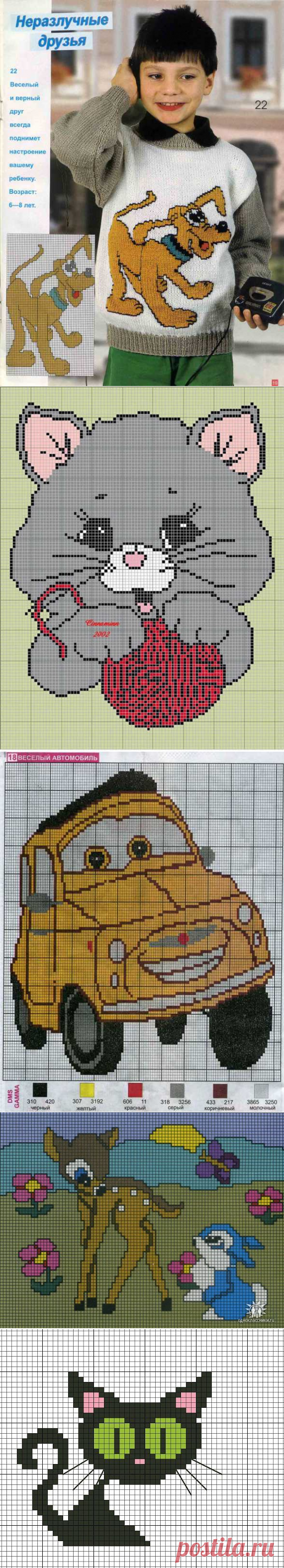 Mnemosina.ru - ТЕМА: схемы для интарсии (1/8)
