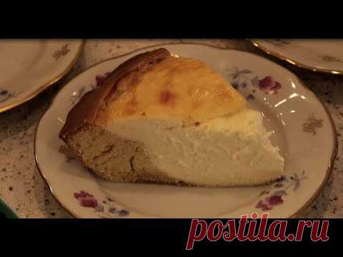 Ватрушка из заливного теста
