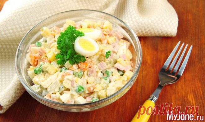 Салаты с картошкой - рецепты, салаты, картофель, картошка, селедка, рыбные консервы, пост