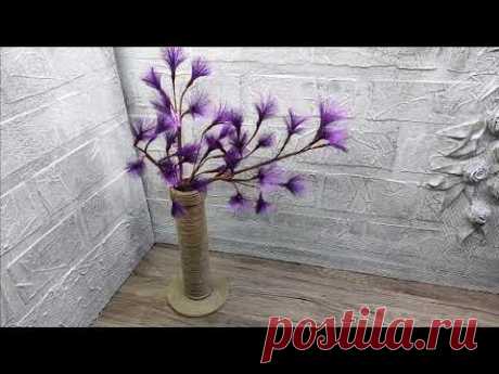Simple DIY Flower 🌸Tutorial Membuat  Dari Pita Satin @OldisDIY