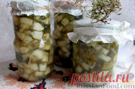 Рецепт: Кабачки «как грузди» на RussianFood.com