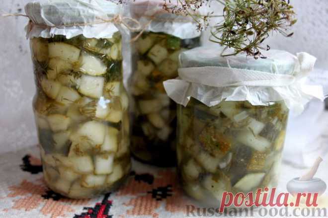 Рецепт: Кабачки «как грузди» на RussianFood.com