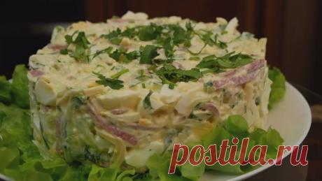 Секрет этого салата знали только наши мамы. Сытный салат из СССР, цыганка готови