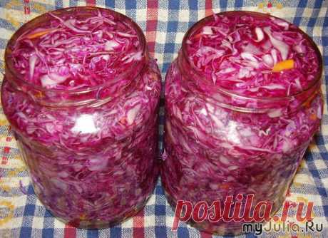 Два рецепта маринованной капусты