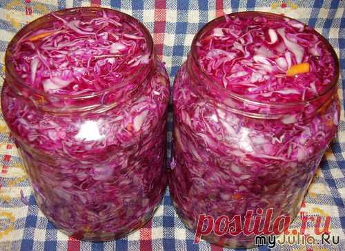 Два рецепта маринованной капусты