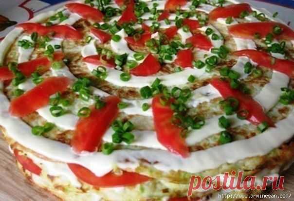 Кабачковый торт.