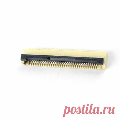 Коннектор 36 pin для FFC FPC шлейфов с фиксатором, нижние контакты, шаг 0,5 мм  Купить SMD гнездо Flip Lock 36 pin для FFC FPC плоских шлейфов с защёлкой, для  тачпадов, экранов, сенсорных стекол, клавиатур, шаг 0,5 мм. Доставка почтой по России и за рубеж от 110 руб.