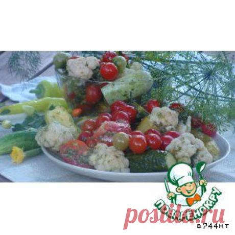 Маринованные овощи - кулинарный рецепт