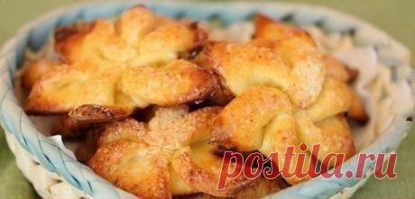 Печенье из творога &quot;Творожные цветки&quot; | thePO.ST