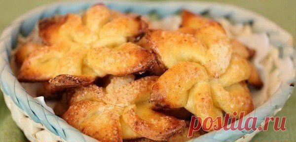 Печенье из творога "Творожные цветки" | thePO.ST