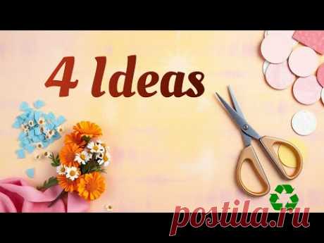 Super Beautiful but Low-Cost !4 Best DIY space_saving craft ideas from Waste Material ♻️DIY_ Basket