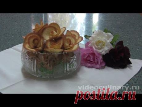 Рецепт - Печенье "Розы к чаю" от видеокулинария.рф Бабушка Эмма