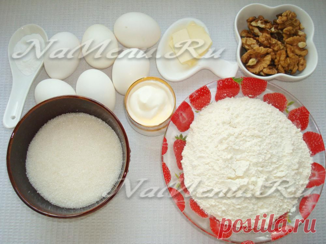 Бисквитный торт в мультиварке: рецепт с фото