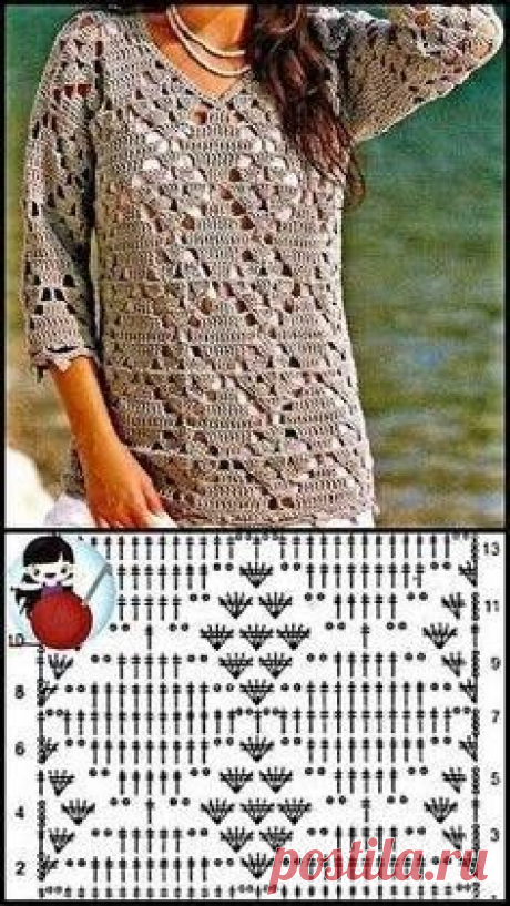 АЖУРНЫЙ ДЖЕМПЕР