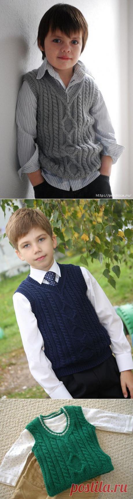 Жилет для маленького денди