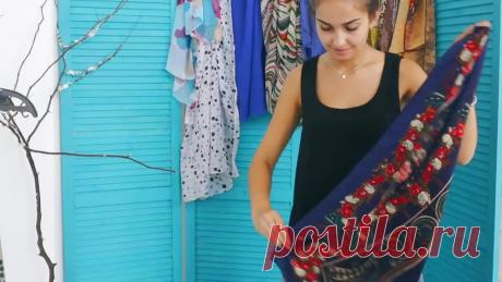 Как носить и подбирать платки, шарфы и палантины [Шпильки-Женский журнал]