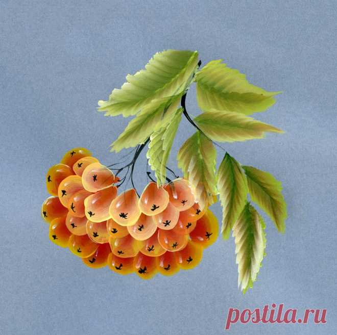 Рисунки плоской кистью от Юлии Белей