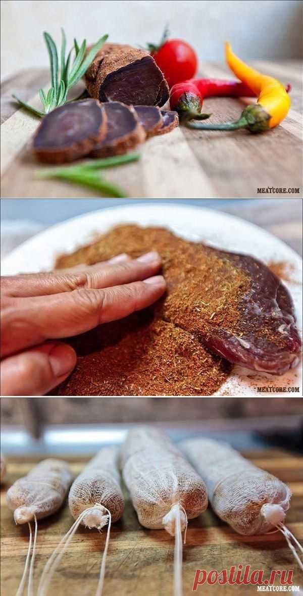 Легендарная брезаола или как приготовить итальянское вяленое мясо. (быстрое приготовление)