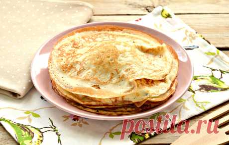 Блины - вкусные рецепты заварных, тонких, дрожжевых, постных блинов...
