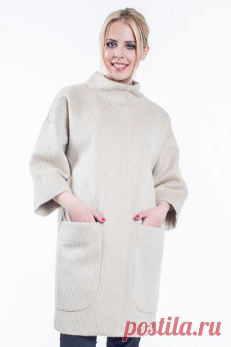 Пальто силуэта оверсайз. Выкройка на размер 44-46