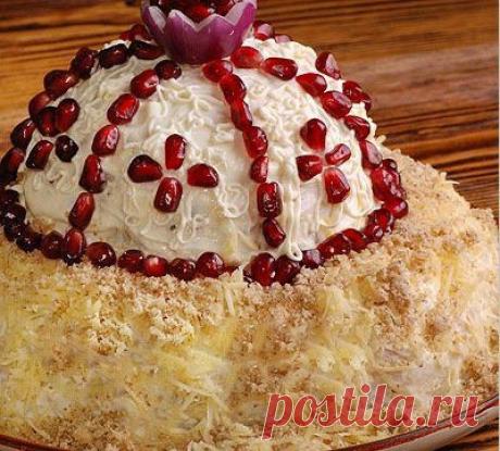 Салат «Шапка Мономаха»