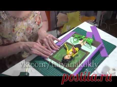 МК "Объемная открытка учительнице" из фома (фоамирана/ фомиарта)