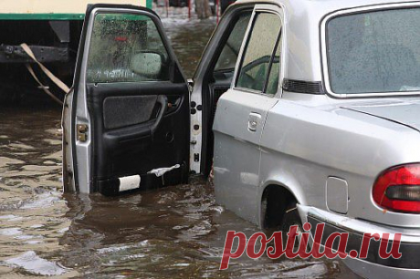 Как водить машину по лужам | Автоблоги