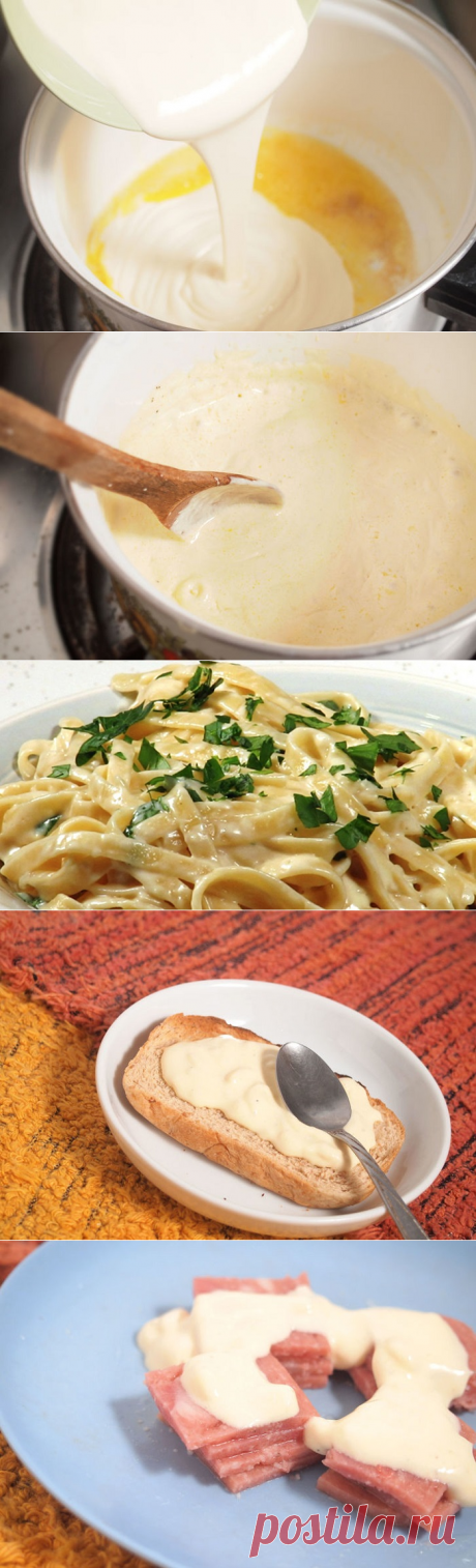 Рецепт домашнего белого сливочного соуса «Альфредо»! — Вкусные рецепты