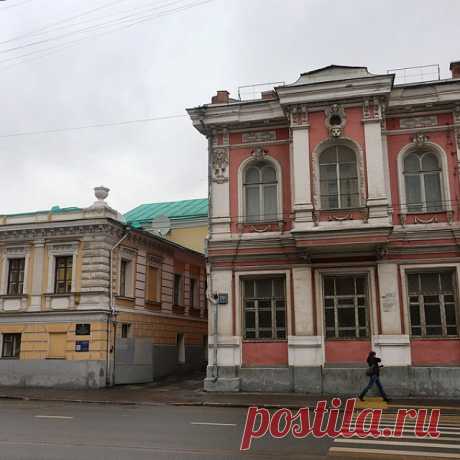 УЗНАЙ МОСКВУ - Городская усадьба XVIII-XIX вв с флигелем ХХ в..объект культурного наследия федерального значения..