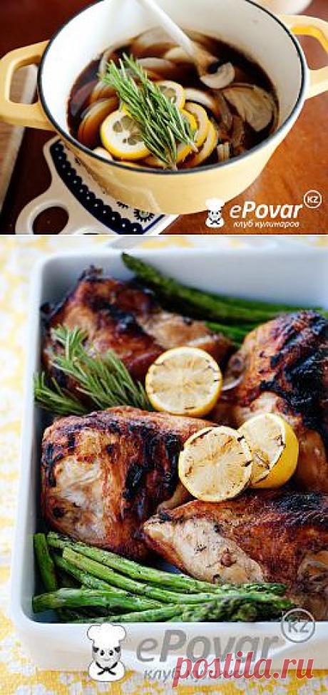 Курица-гриль в маринаде из сладкого чая — Рецепт приготовления с фото — Горячие блюда, Блюда из птицы