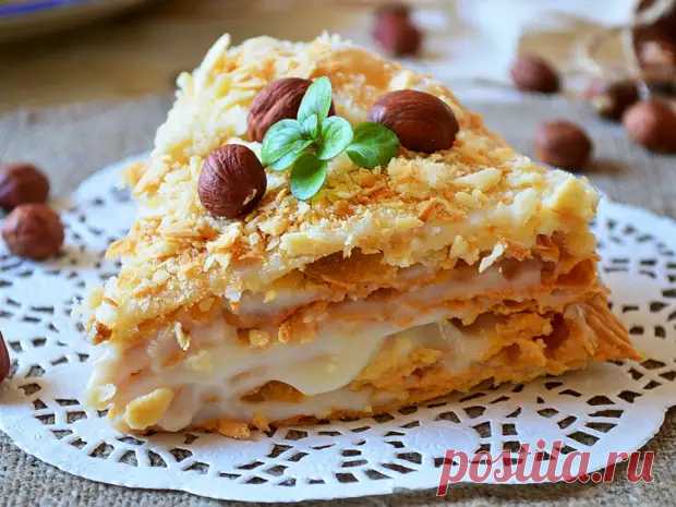 Десерт без выпечки: ленивый «Наполеон» - БУДЕТ ВКУСНО! - медиаплатформа МирТесен