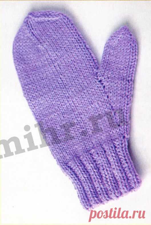 вывязывание большого пальца "клином"