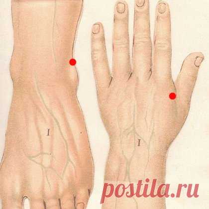6 главных целебных точек китайской медицины