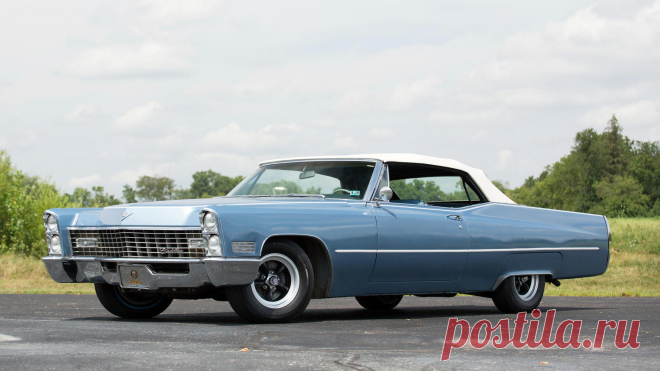 1967 Cadillac Deville Кабриолет / W35 / Даллас 2015 / Аукционы Mecum 1967 Cadillac Deville кабриолет представлен как серия W35 в Далласе, Техас