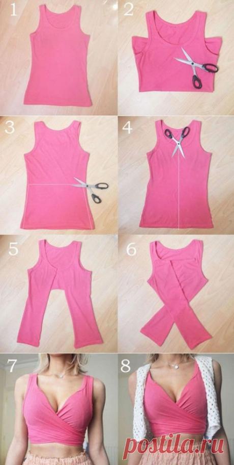 30+ новых идей по переделке старых вещей…