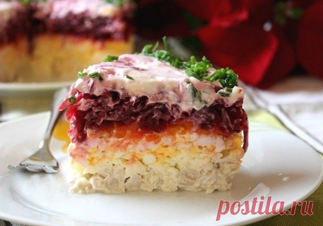 Свекольный салат «Генерал». Все, кто пробует — выпрашивает рецепт! Свекольный салат «Генерал». Обалденный!