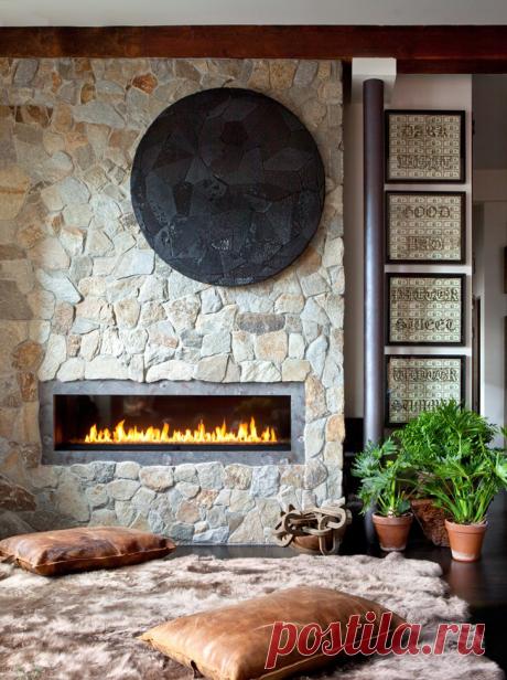 Современные апартаменты с террасой в Нью-Йорке