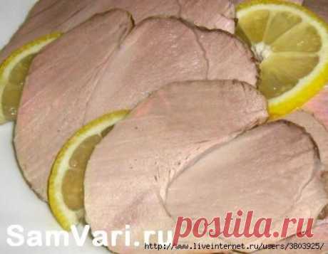 Мясо, маринованное после запекания