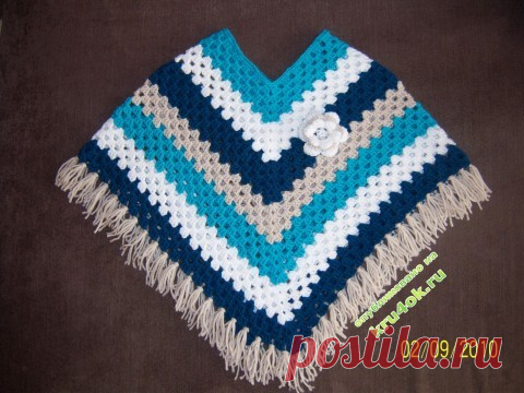 Вязание пончо, 25 красивых накидок с описанием и схемой вязания