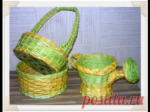 Корзинка с ажурной загибкой - Загибки