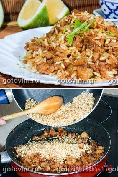 Тайская кухня: Острый рис с рыбой