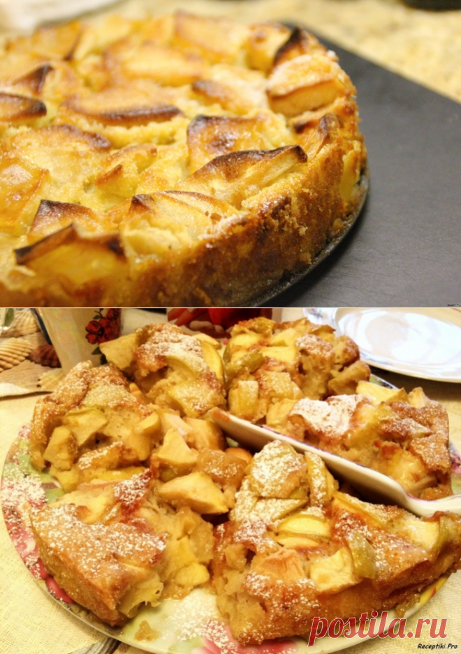 ВКУСНАЯ ШАРЛОТКА С ЯБЛОКАМИ
=Нам понадобятся такие ингредиенты:
• 4 яйца,
• 200 г сахара,
• 200 г муки,
• 2-3 сочных зеленых яблока,
• 2 столовые ложки растительного или сливочного масла для смазывания формы.